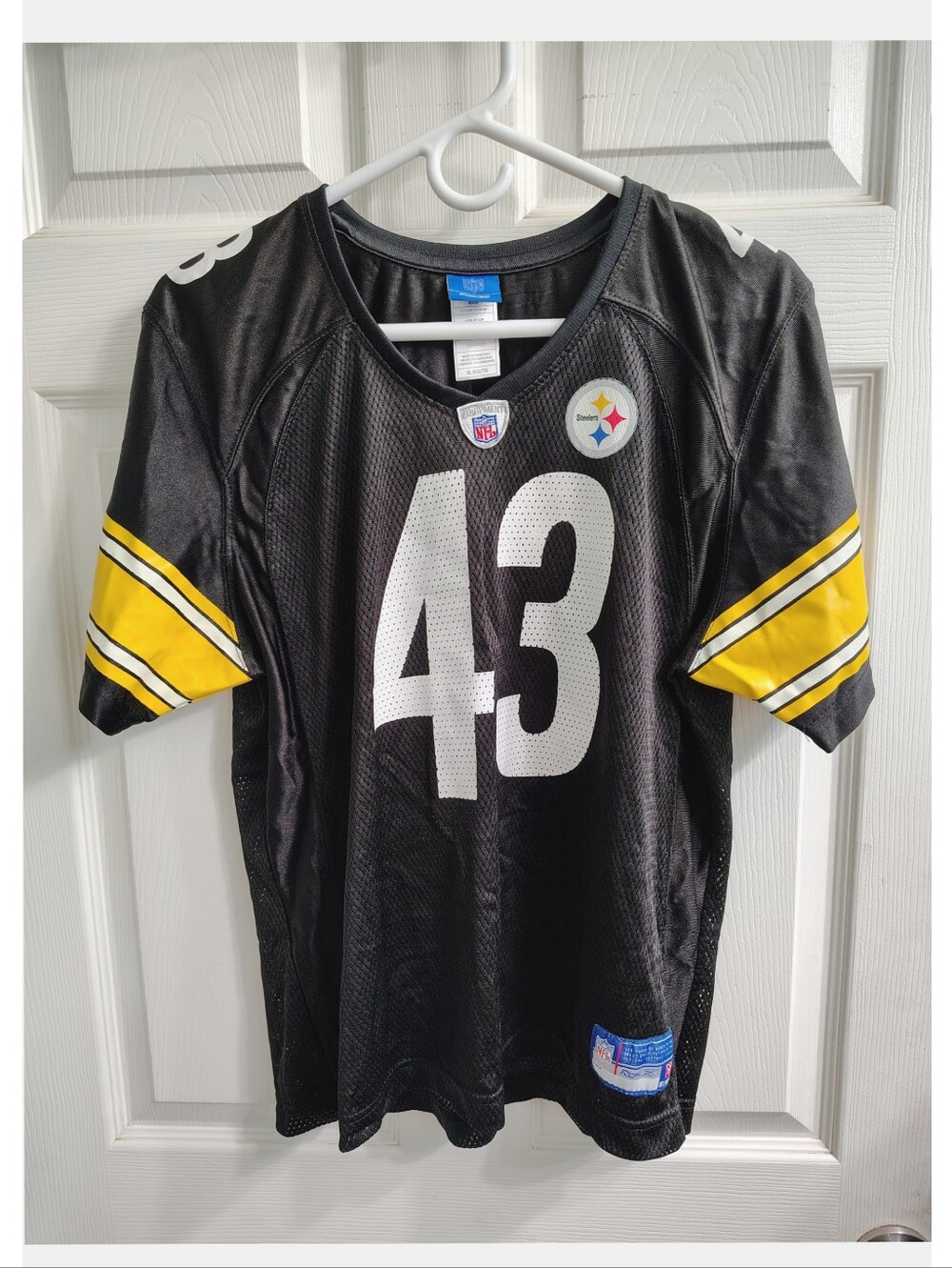 Pittsburgh Steelers 🏈#43 Polamalu 🏈 Unisex Jersey - XL